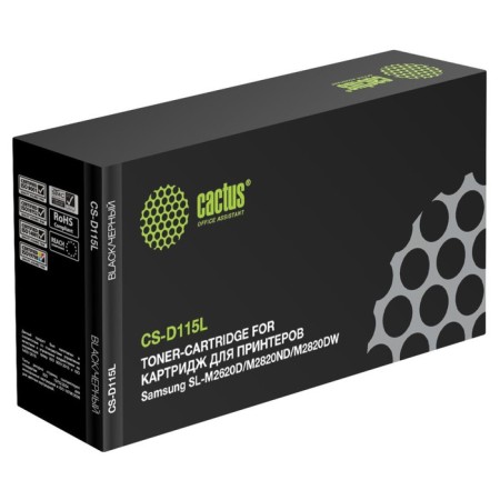 Toner CACTUS CS-D115L Black for Samsung SL-M2620D/M2820ND/M2820DW (3000.