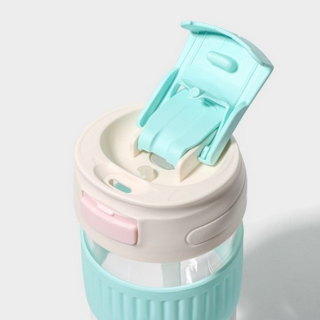Glass heat -glass Magistro "Travel", 570 ml, 8.9 × 8.3 × 18 cm-2