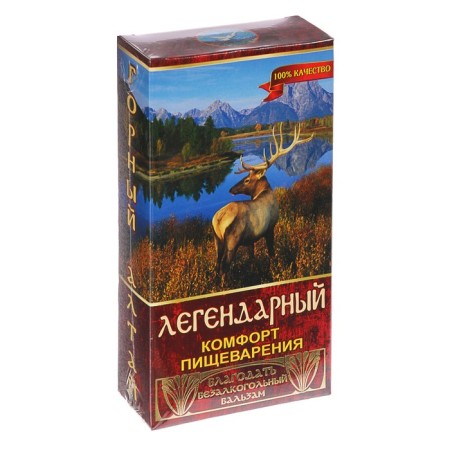 Balsam Balm "legendary", digestive comfort, chaga, rosehip and oregano, 250 ml