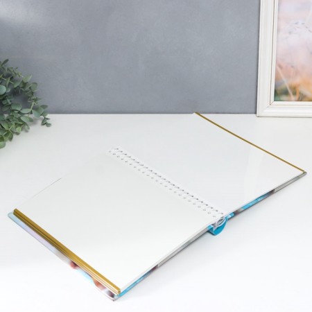 Photo album magnetic 20 sheets "Flower" mix 29x24.5x2.5 cm-9