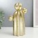 Souvenir Polystone "Golden Cactus" 20.5x8x8 cm