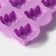 Baking uniform “Bear”, silicone, 27 × 24 cm, 7 cells, lilac color
