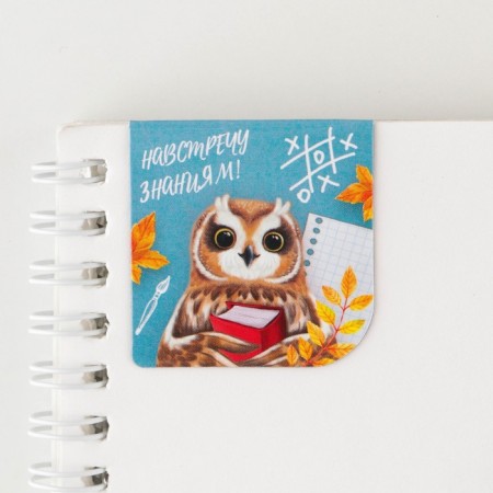 Magnetic bookmark in the postcard "Towards Knowledge"-3