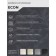 Aperwood Economwood Autonous Autonomous Office, oval, color 003 Gray matte