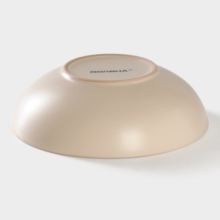 Poramic Ceramic SUPOUS DOLE PASTEL, 700 ml, D = 18 cm, Cream-brown color-2