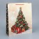 Package Gift New Year Laminated "Heat in the House", XL 40 x 49 x 19 cm, New Year