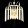 Lamp Citilux "Inga" CL335323, 25x30.5 cm, 2x60W, E14, brown color