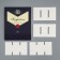 Box for sweets, confectionery packaging, 9 cells, “real man”, 14.5 x 14.5 x 3.5 cm