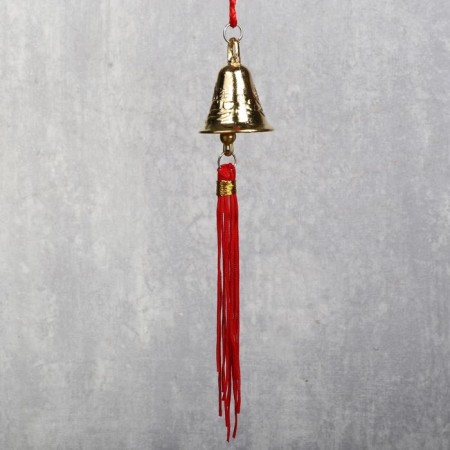 Gold bell d = 2.8 cm on the suspension-3
