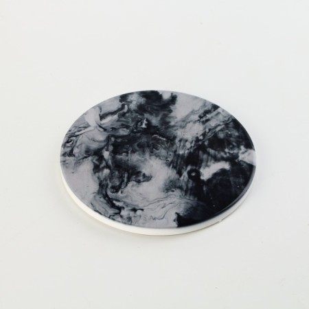 Hot Black Marble stand, 10.8 cm-2