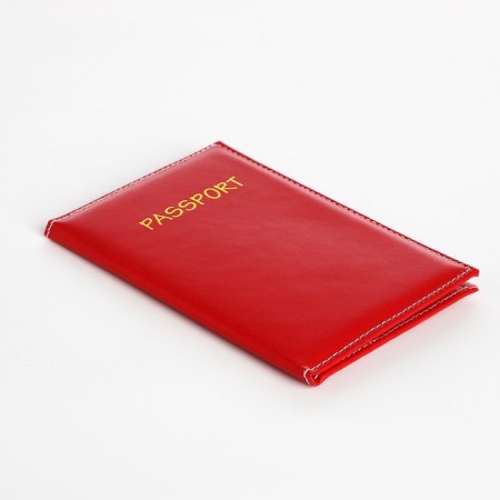 Cover for passport, red color-2