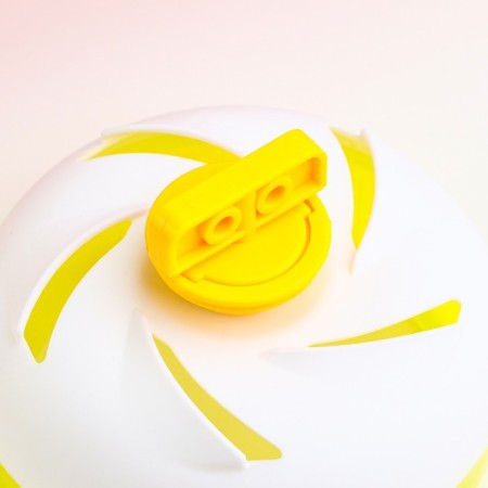 Wheel for rodents are quiet, 11 cm, yellow-2