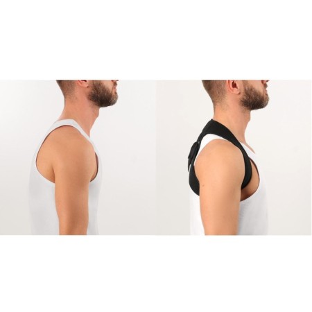 Massner-fixer for posture with metal inserts, s-m size, black color-8