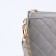 Bag Cross-Bodi with a zipper, gray color