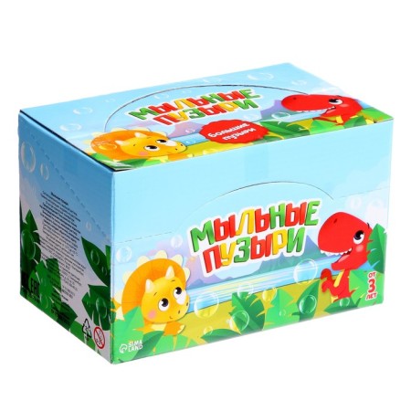 Soap bubbles "Dinosaurs", 45 ml-6