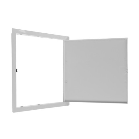 Revisionine "Vento" DR3030PZ, 300 x 300 mm, with a pressure lock "Push", plastic-1