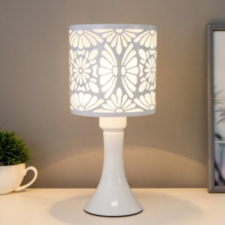 Breeze table "Breeze" 1xe27 40W white 14.5x14.5x31 cm Risalux-1