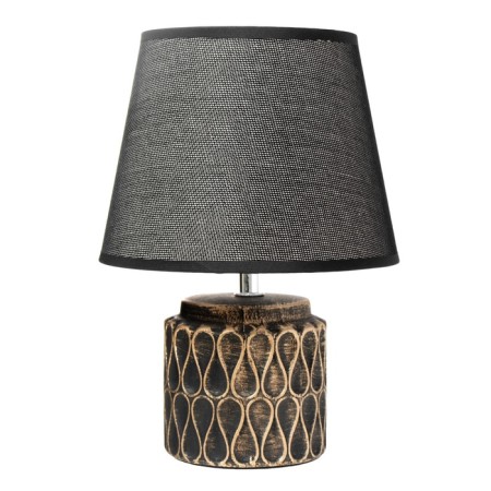 HELP LAM 32166/1 E14 40W Black with a golden patina 20x20x28 cm Risalux-10