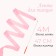 Dancing tape, length 4 m, light pink color