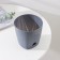 Pot for flowers with basic watering "Amsterdam", 1.35 l, d = 14 cm, dark stone