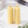 A set of candles from honey wax, 8 cm, 2 pcs