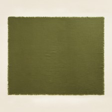 Plaid SL Home 4x layin. Muslin 150*200 cm, central green 100% cotton