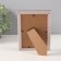Photo frame plastic 10x15 cm "Golden brackets. Double" gray 12.6x17.5 cm