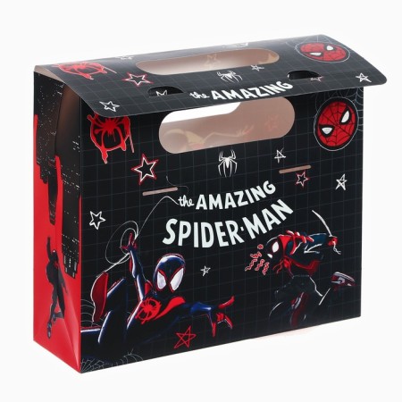 Amazing package-clock, Spider-Man, 24x20x7 cm-4