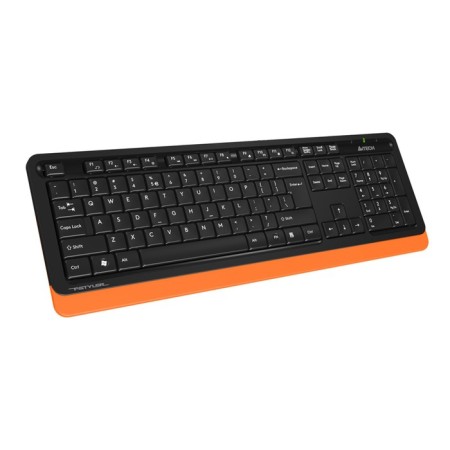 Keyboard + Mouse A4Tech FSTYLER FG1010 CLAV: Black/Orange Mouse: Black/Orange USB Besp 10046-8