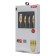 Cable 3 in 1 Byz BL-699, USB-Microusb/Lightning/Type-C, 3.1 a, 1.2 m, golden