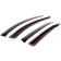 Window deflectors, Rival, Renault Logan 2014-N.V., leaf PMMA, 4pcs., 34702001