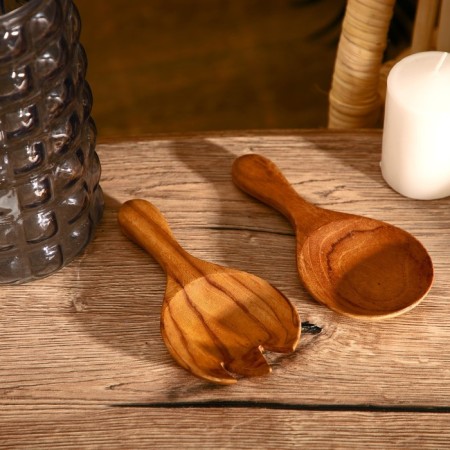 Kitchen set "fork, spoon" 15 cm, tick tree-1