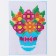 Cross -stitch "Bouquet as a gift", a set for creativity, 14 x 10 cm