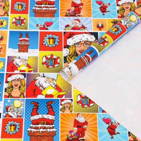 Glossy packaging "Pop-Art New Year's Surprise", 70 x 100 cm