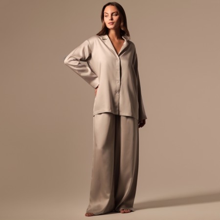 Home suit (shirt and trousers) SL Home p. XL, gray