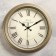 Watch walls, series: classic, smooth move, D-31 cm, gray mother of pearl