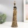 Souvenir Polystone "African in a golden dress" 31.5x8x5.5 cm