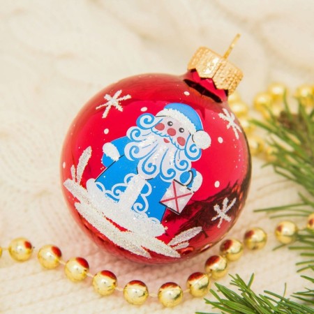 Set of New Year's balls "Magic" D-6 cm (set 5 pcs)-6