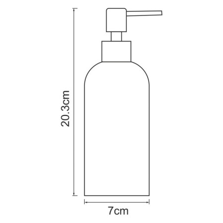 NEIME K-1999 liquid soap dispenser, black-2