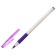 Ballic handle 0.7 mm, blue rod, white body with a rubber holder and cap, mix