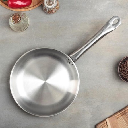 Pan, d = 24 cm, h = 5 cm, triple bottom, induction-1