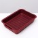 Toilet with a grid "Bella" for cats, 37 x 27 x 8 cm, red