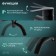 Bath mixer Zein Z3491, curved spout, shower set, stainless steel, black