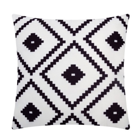 Pillowcase decorative Ethel Geometry "Graphics" 40x40 cm, velor
