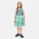 Dress for girls with wings Kaftan, size 28 (86-92), mint color