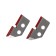 Knife for the ice discovery "LR-130", left rotation, set 2 pcs. NLT-130L.SL