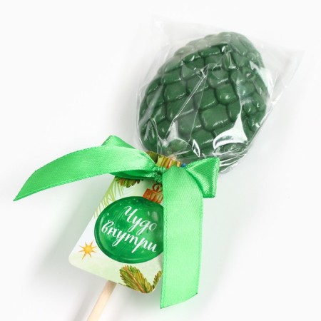 New Year! Lollice on the wand "Miracle Vyturi", taste apple, 24 g-4