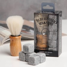 Set of anointing and stones for whiskey 