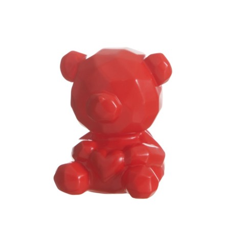 Night -night "Bear with heart" 2W Led LR44 red 4x5x7cm-9