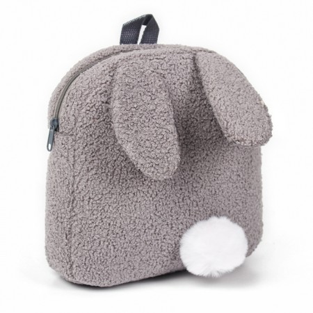 Baby backpack for the girl "Bunny", plush-1